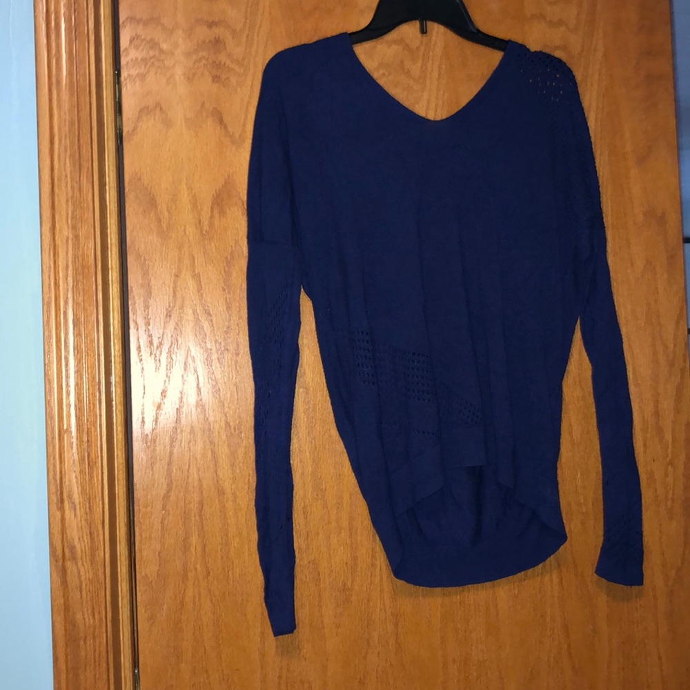 Dark purple sweater